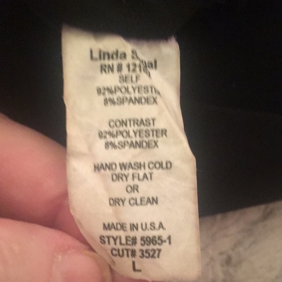 (L) Linda Segal Associates Mini Dress/Tunic vintage - Picture 8 of 11